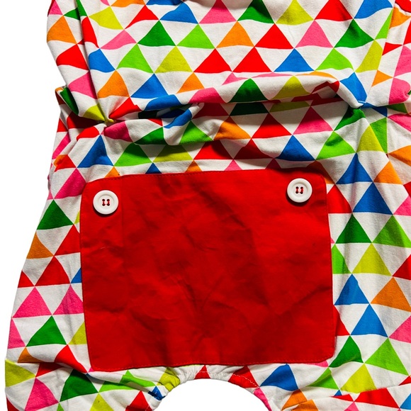 Wondershop Colorful Triangle Print Dog and Cat Pajamas Size Large - Picture 3 of 8